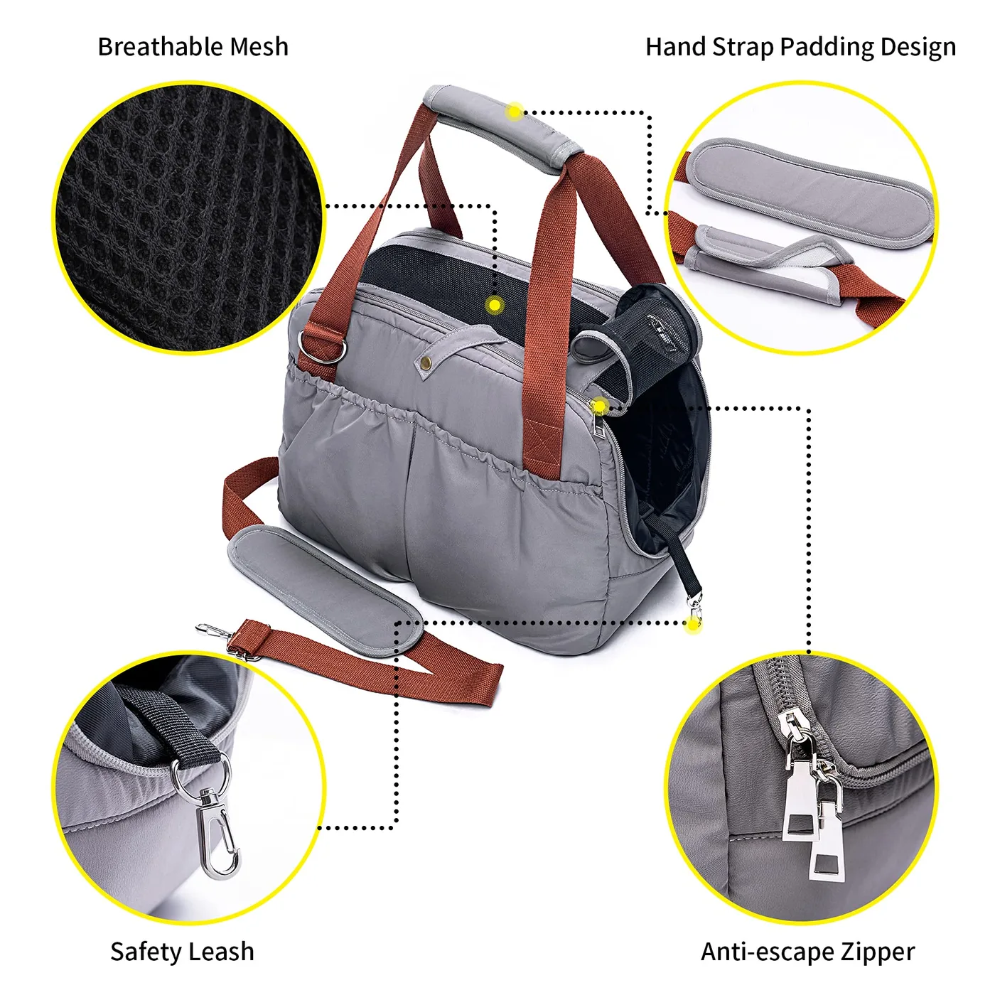 KC Certified Pet Bags: South Korea Market Access - detail view supplied by QUANZHOU JUNYUAN BAGS